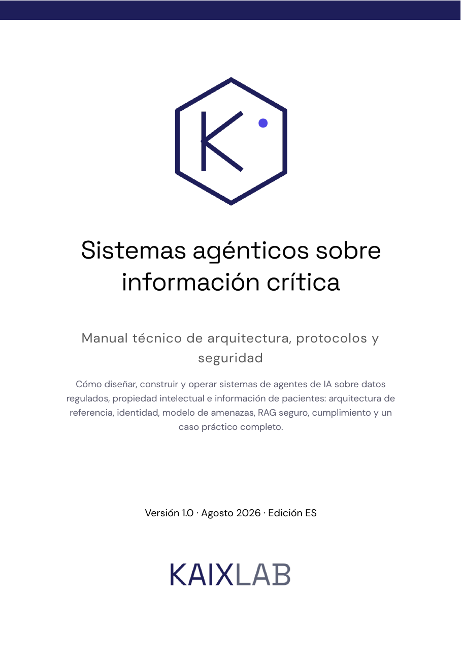 Portada del manual de sistemas agénticos